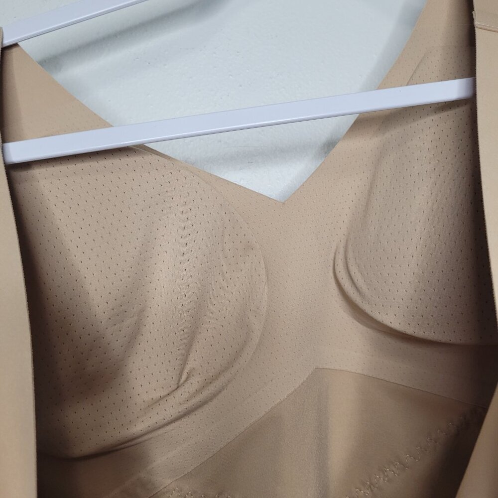Honeylove Beige Liftwear Tank Wireless Bra Compression Shapewear Neutral medium - Picture 4 of 7